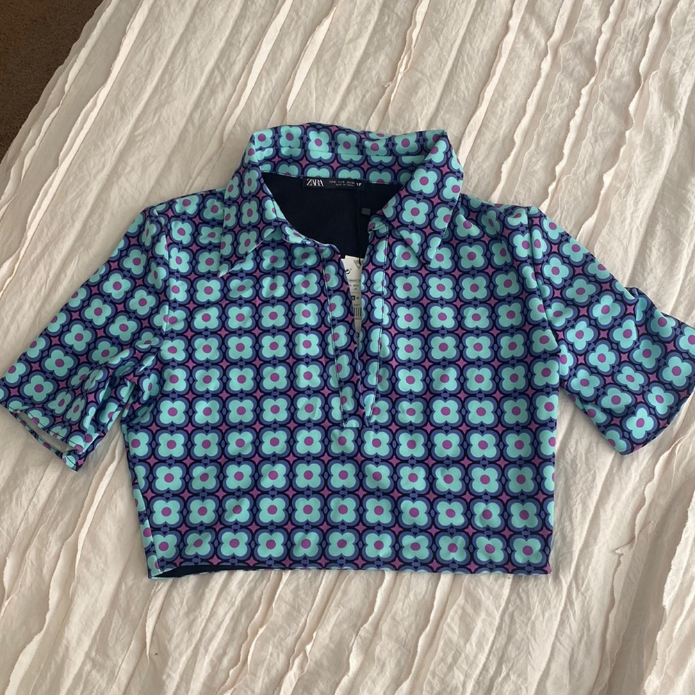 Zara crop top!